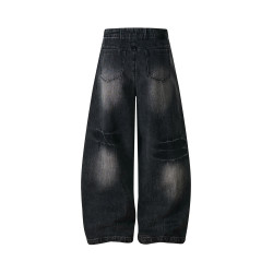 JOINBOY VINTAGE DENIMS 美式復古 濶腿牛仔褲 水洗做舊寬鬆顯瘦