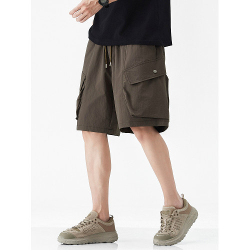 hansca速乾工裝休閒短褲男2026夏季輕薄吸濕排汗大口袋休閒五分褲 hansca速乾工裝休閒短褲男2026夏季輕薄吸濕排汗大口袋休閒五分褲