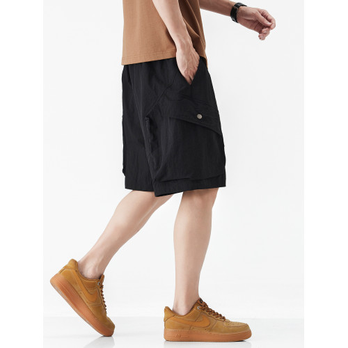 hansca速乾工裝休閒短褲男2026夏季輕薄吸濕排汗大口袋休閒五分褲 hansca速乾工裝休閒短褲男2026夏季輕薄吸濕排汗大口袋休閒五分褲