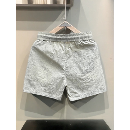 2025夏季薄款冰絲速乾休閒短褲男士純色簡約青年四分褲運動大褲衩