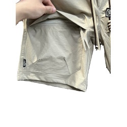 美式機能工裝短褲男士夏日系潮牌多口袋直筒五分褲運動拉鍊大褲衩