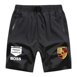 冰絲速乾男紅牛車隊維斯塔潘F1方程式賽車服五分褲寬鬆訓練褲短褲