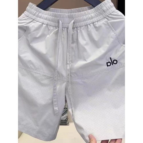 男士速乾短褲夏季2025新款歐貨潮牌五分褲子直筒薄款外穿休閒中褲