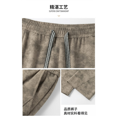 WASSUP PALM褲子男2026新款春秋潮牌紥染寬鬆大碼直筒濶腿休閒褲