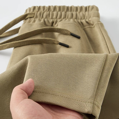 320g重磅透氣短褲男女夏季美式寬鬆大碼休閒運動簡約籃球五分褲潮