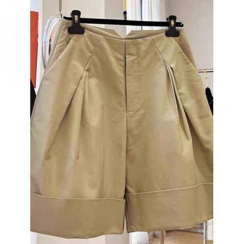 特大碼300斤高級感寬鬆濶腿A字短褲男女夏季顯瘦休閒工裝褲五分褲