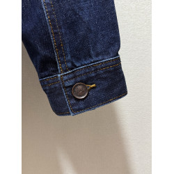 赤耳丹甯原色牛仔外套男士潮牌印花休閒工裝夾克秋季牛仔衣男寬鬆