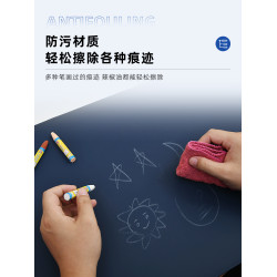 加折釦邊掛辦公桌面矽膠車線防硌電腦滑鼠書超大號學生加厚保護墊