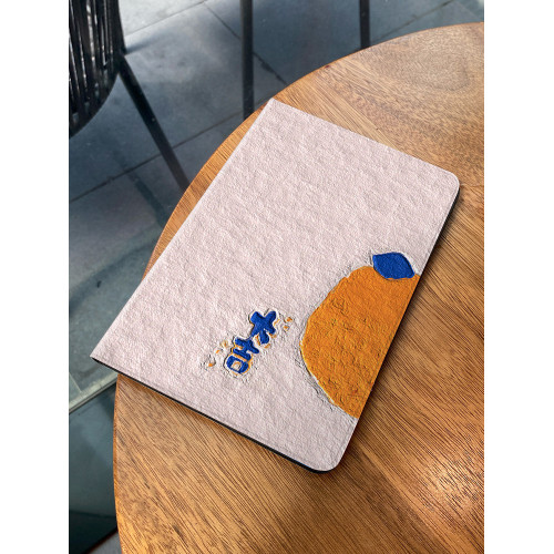 日韓簡約2022新款iPad air2保護套mini5平板殼pro11筆槽10十代9適用於蘋果air4亞克力3迷你6皮套12.9寸書本78