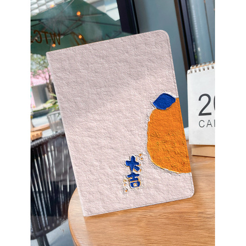 日韓簡約2022新款iPad air2保護套mini5平板殼pro11筆槽10十代9適用於蘋果air4亞克力3迷你6皮套12.9寸書本78