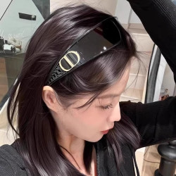 韋雪同款墨鏡髮箍女款高級感網紅時尚拍照凹造型太陽眼鏡頭箍頭飾