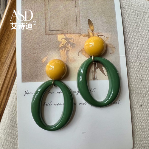 港風誇張復古耳環俏皮紅色波點耳飾兒童港式女童耳夾女洋氣配飾品 港風誇張復古耳環俏皮紅色波點耳飾兒童港式女童耳夾女洋氣配飾品