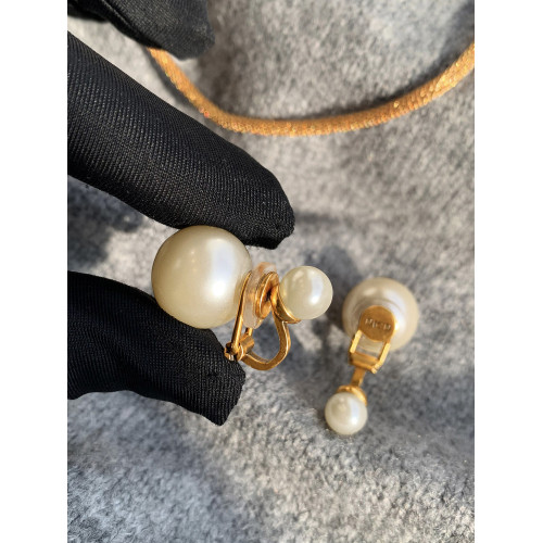 獨特雙面大珍珠耳環耳釘耳夾無耳洞女2026新款爆款輕奢高級感耳飾