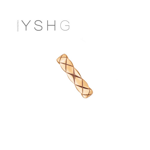 巨好看的耳環jennie同款金色小香菱格耳飾氣質耳釘耳釦耳骨夾女