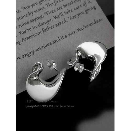 小衆設計螺旋金屬耳釘女2026新款爆款冷淡風耳環氣質高級感耳飾品