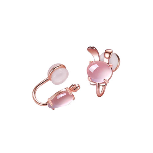 兒童耳環耳夾無耳洞新款防卡通可愛矽膠墊耳夾免打孔不痛假首飾女 兒童耳環耳夾無耳洞新款防卡通可愛矽膠墊耳夾免打孔不痛假首飾女