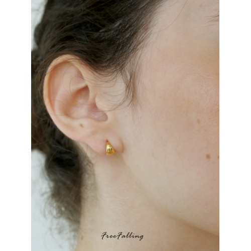 FF 法式s925銀小金色豆豆耳環小衆簡約通勤素圈耳環耳釦耳飾女 FF 法式s925銀小金色豆豆耳環小衆簡約通勤素圈耳環耳釦耳飾女