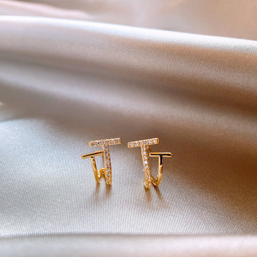 古裡雅巨好看耳環女2026新款爆款輕奢高級感氣質大氣耳釘金色耳飾