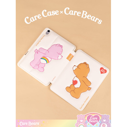 CARECASE x CareBears聯名 親吻熊羽絨服iPad殼 可愛 原創設計 適用於蘋果iPad Pro10.2英寸11寸12.9寸平板