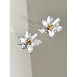 Vintage古著 Pure tulips耳飾