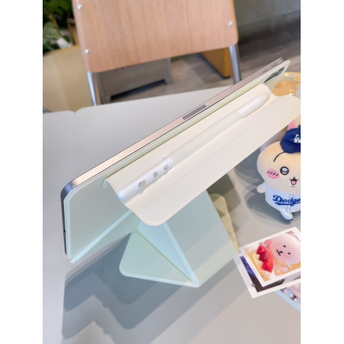 汪三嵗「kuma腦袋」磁吸雙面夾H折平板殼拆分筆套2025A16ipad11寸保護殼air7mini7