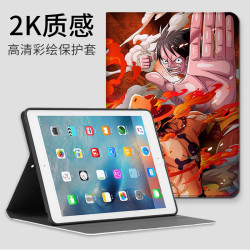 海賊王8t適用2021/20蘋果Air5平板保護套iPad9殼air2pro11寸A2377新款2024pro11寸air6卡通air7路飛帥氣卡通