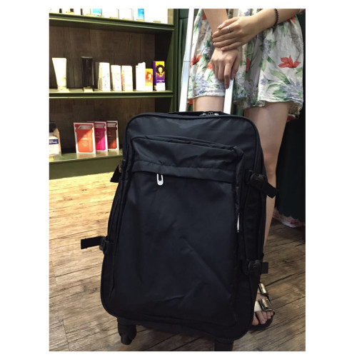 拉桿後後背包雙肩旅行包女超輕拉桿袋男大容量20寸萬向輪可登機行李箱