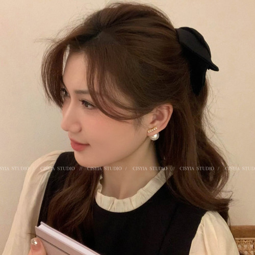 珍珠耳飾女S925銀針氣質耳釘小衆輕奢春天耳環2025新款爆款高級感 珍珠耳飾女S925銀針氣質耳釘小衆輕奢春天耳環2025新款爆款高級感