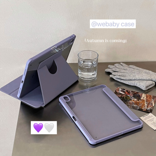 2023新款 ins溫柔芋紫色10代/air5防摔平板2保護套mini6硬殼pro11
