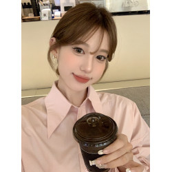 【蜜桃茶】微甜oni~精緻鏤空星星耳釘小衆設計感高級氣質耳環耳飾