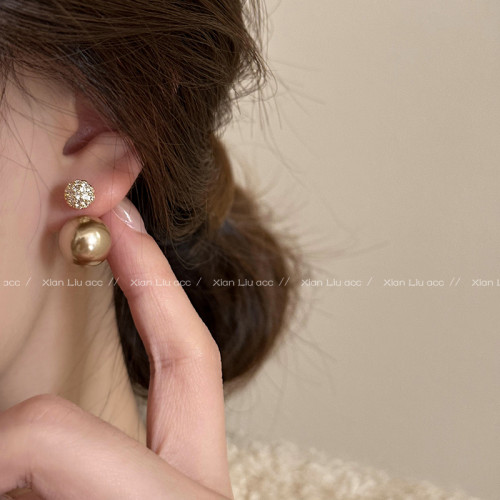 一款兩戴珍珠耳環2026新款爆款高級感獨特耳釘女輕奢氣質大氣耳飾 一款兩戴珍珠耳環2026新款爆款高級感獨特耳釘女輕奢氣質大氣耳飾