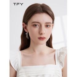 蝴蝶結流蘇耳環2026年新款爆款長款獨特耳釘女輕奢高級感氣質耳飾