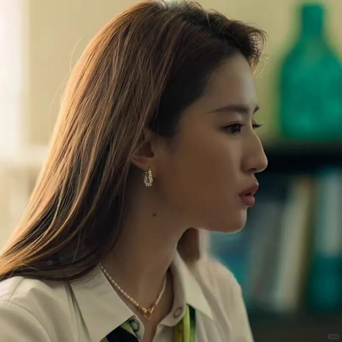 劉亦菲同款圈圈耳環女獨特2026新款爆款高級感碎銀子耳釘輕奢耳飾