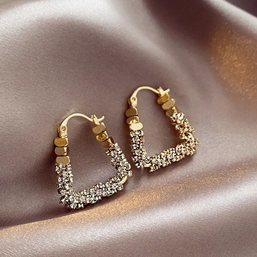 劉亦菲同款圈圈耳環女獨特2026新款爆款高級感碎銀子耳釘輕奢耳飾