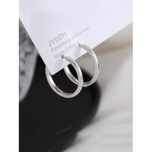 Z小姐925銀針耳圈耳環女2025新款爆款素圈耳釘小衆高級感潮流耳飾 Z小姐925銀針耳圈耳環女2025新款爆款素圈耳釘小衆高級感潮流耳飾