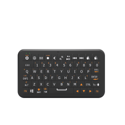 Winmaxle無線藍牙體感鍵鼠黑莓風格RGB多系統兼容可攜式迷你小鍵盤