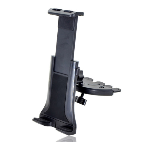 4-12寸車用平板導航支架車用摺疊螢幕手機導航底座車內CD口槽固定座