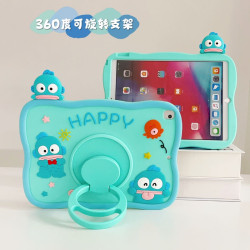 可愛卡通360旋轉iPad Air4保護套mini6平板殼pro11矽膠套2022新款iPad10十代10.2寸9防摔7適用蘋果air2軟殼5