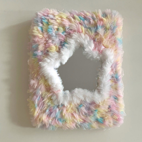 五角星彩色毛絨適用iPad保護殼2026年Pro11防彎Air8/7筆槽12代10.9寸9代10.2寸旋轉360度9.7/10.5平板套mini7