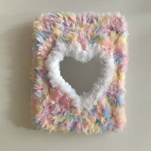 五角星彩色毛絨適用iPad保護殼2026年Pro11防彎Air8/7筆槽12代10.9寸9代10.2寸旋轉360度9.7/10.5平板套mini7