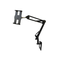 奢立方壁掛折曡臂支架可粘貼可打孔螺絲手機平板電腦可攜式屏浴室牆