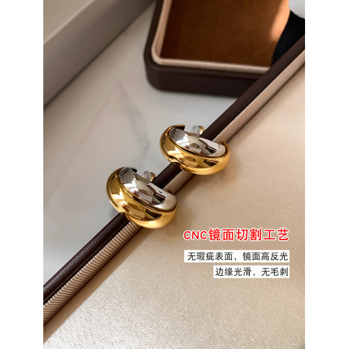 歐美個性金銀色C形耳圈金屬圓圈耳環女秋冬2026新款輕奢高級耳飾