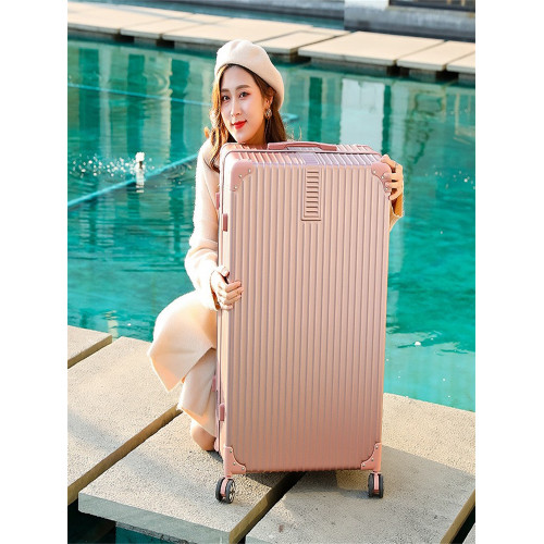 超大復古行李箱女34寸學生萬向輪拉桿箱24男密碼箱特大號皮箱60寸