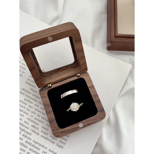 星織仿真假鑽戒對戒活口可調節婚禮儀式莫桑石戒指求婚道具一對 星織仿真假鑽戒對戒活口可調節婚禮儀式莫桑石戒指求婚道具一對