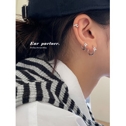 王嘉爾同款釘子耳釘男小衆個性獨特設計感耳骨釘高級感耳飾耳環女