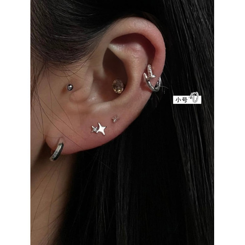 王嘉爾同款釘子耳釘男小衆個性獨特設計感耳骨釘高級感耳飾耳環女 王嘉爾同款釘子耳釘男小衆個性獨特設計感耳骨釘高級感耳飾耳環女