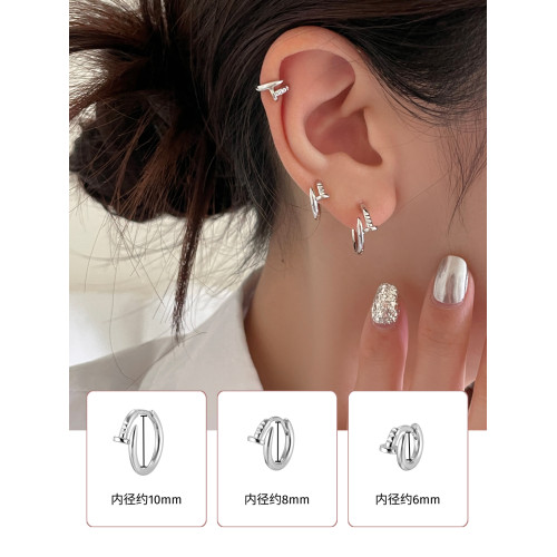 王嘉爾同款釘子耳釘男小衆個性獨特設計感耳骨釘高級感耳飾耳環女 王嘉爾同款釘子耳釘男小衆個性獨特設計感耳骨釘高級感耳飾耳環女