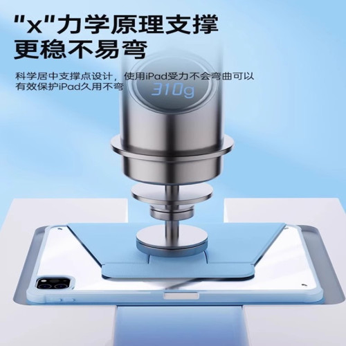 適用OPPOPadSE旋轉保護套2025新款11英寸OPD2417帶筆槽防摔旋轉殼OPPO PadSE透明亞克力抗彎防摔oppoSE硬殼