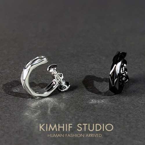 無耳洞男耳夾螺絲款2025年新款潮小衆設計高級感痞帥男生耳骨夾