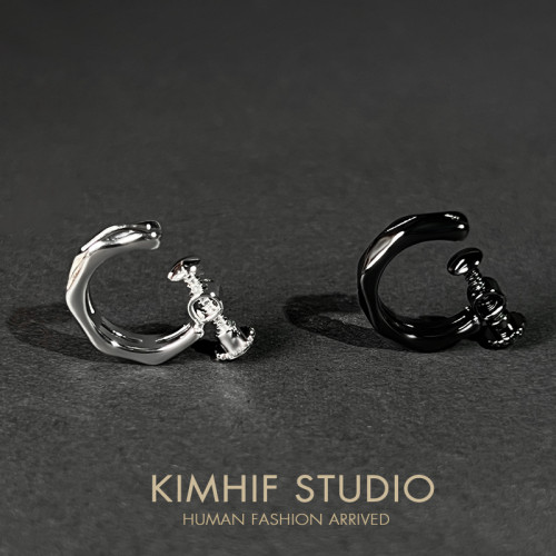 無耳洞男耳夾螺絲款2025年新款潮小衆設計高級感痞帥男生耳骨夾